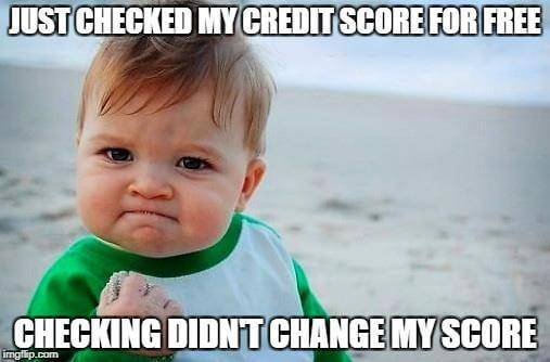 Check credit score for free