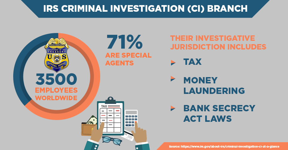 IRS Criminal Investigation (CI) branch